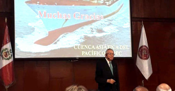 Exposición del Mega Proyecto Ferroviario Bioceánico en Peru